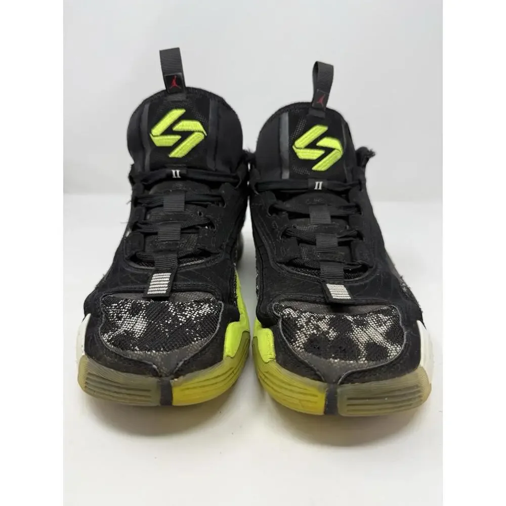Men's Nike Air Jordan Luka 2 DX8733-017 Black‎ White Volt Size 8.5US